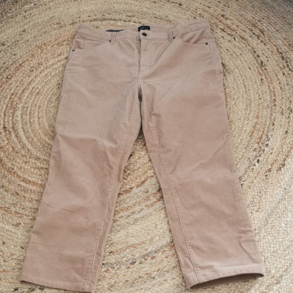 Vintage Talbots Womens Fall Corduroy Straight Leg Pants . Size 14